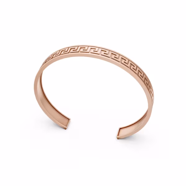 Greek Key Bangle