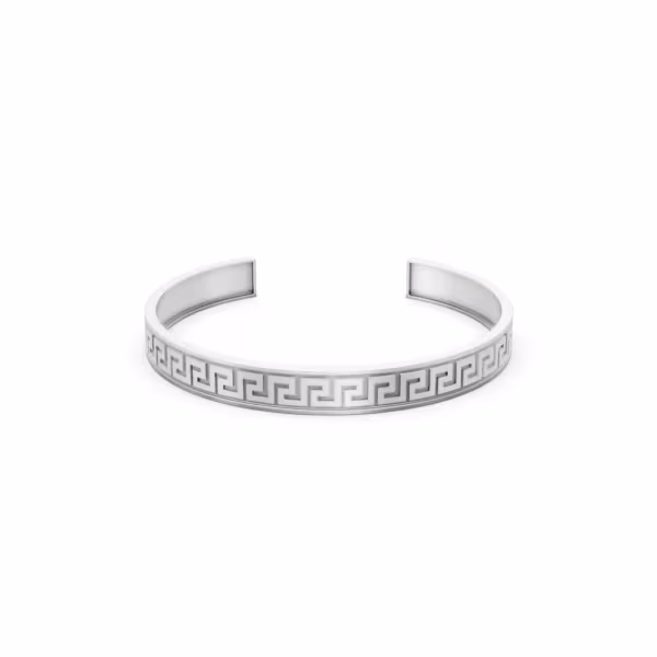 Greek Key Bangle