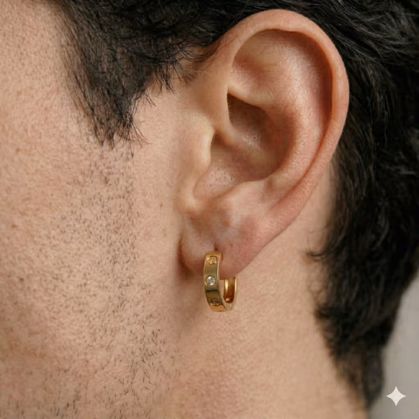 Love Hoop Earrings