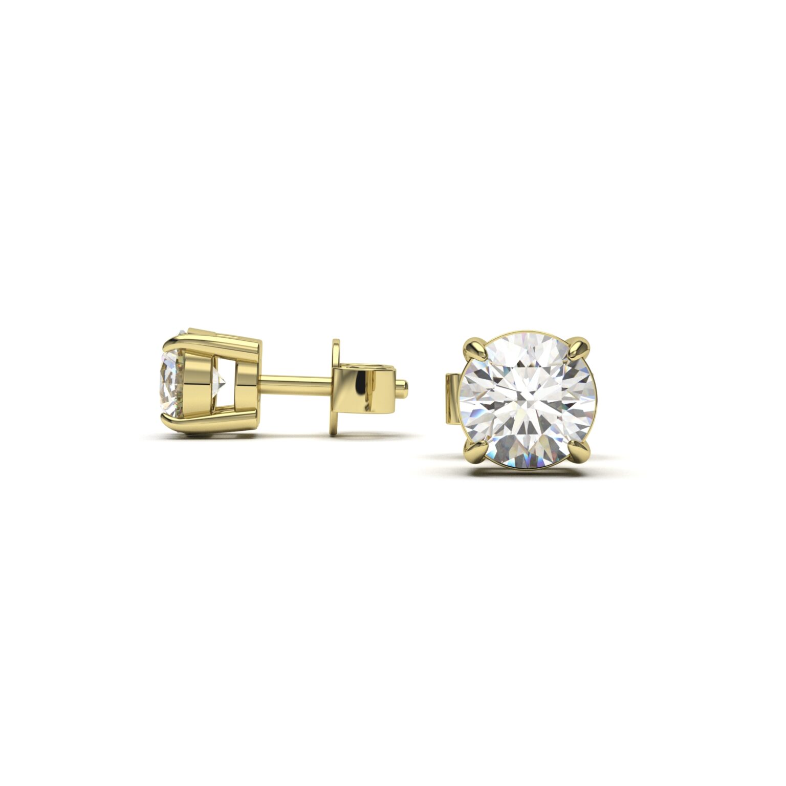 Stud Diamond Earring