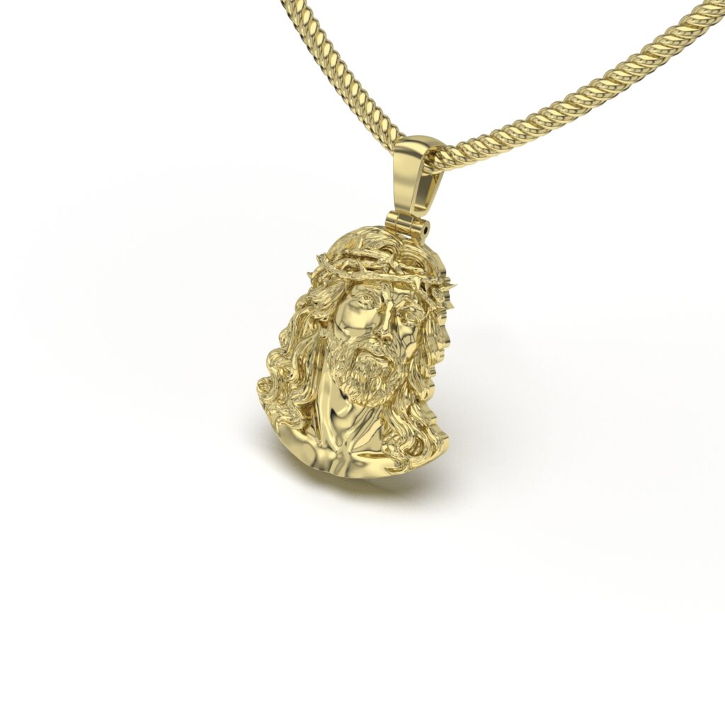 Jesus Face Pendant