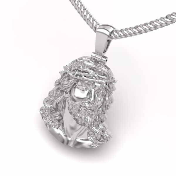Jesus Face Pendant