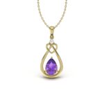 Knotted Heart Pendant