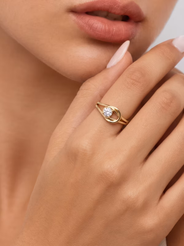 Love Knot Diamond Ring