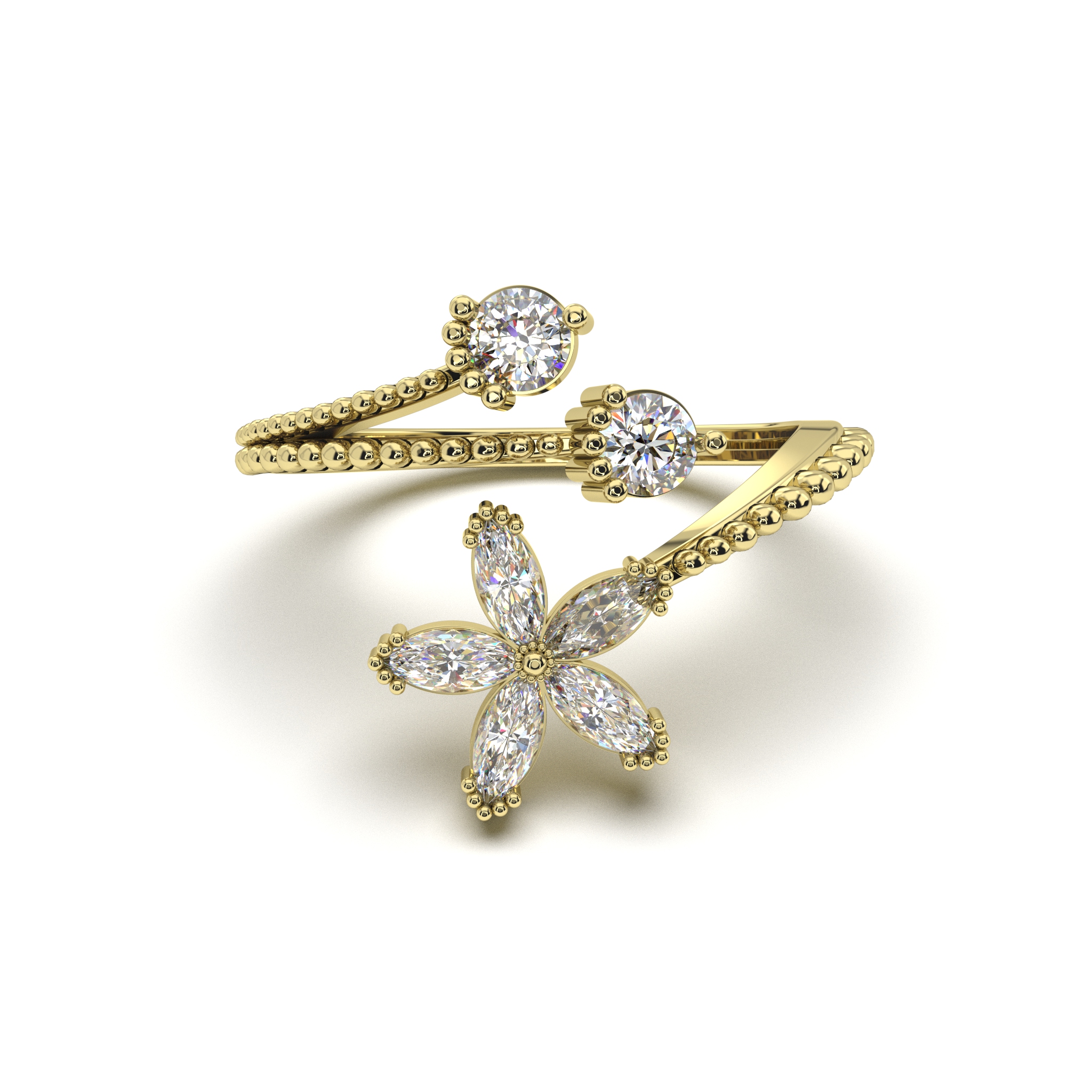 Sollaris Floral Ring