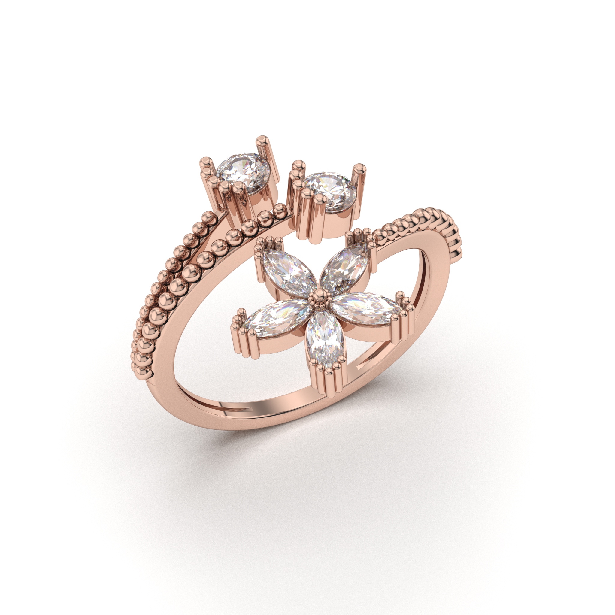 Sollaris Floral Ring