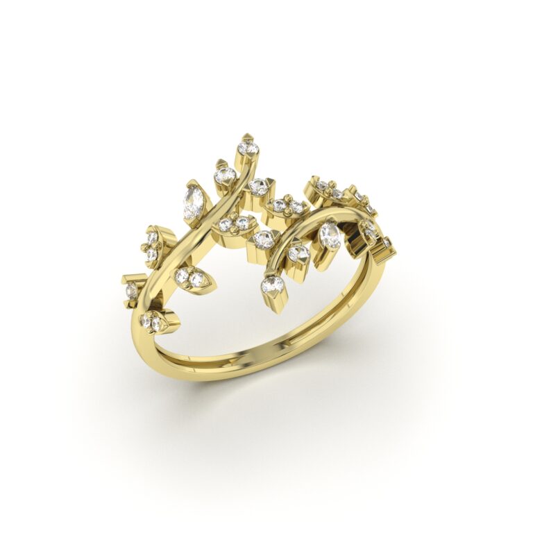 Leaf Wrap Ring