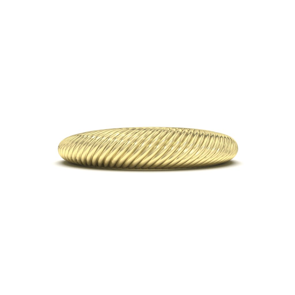 Textured Band Ring
