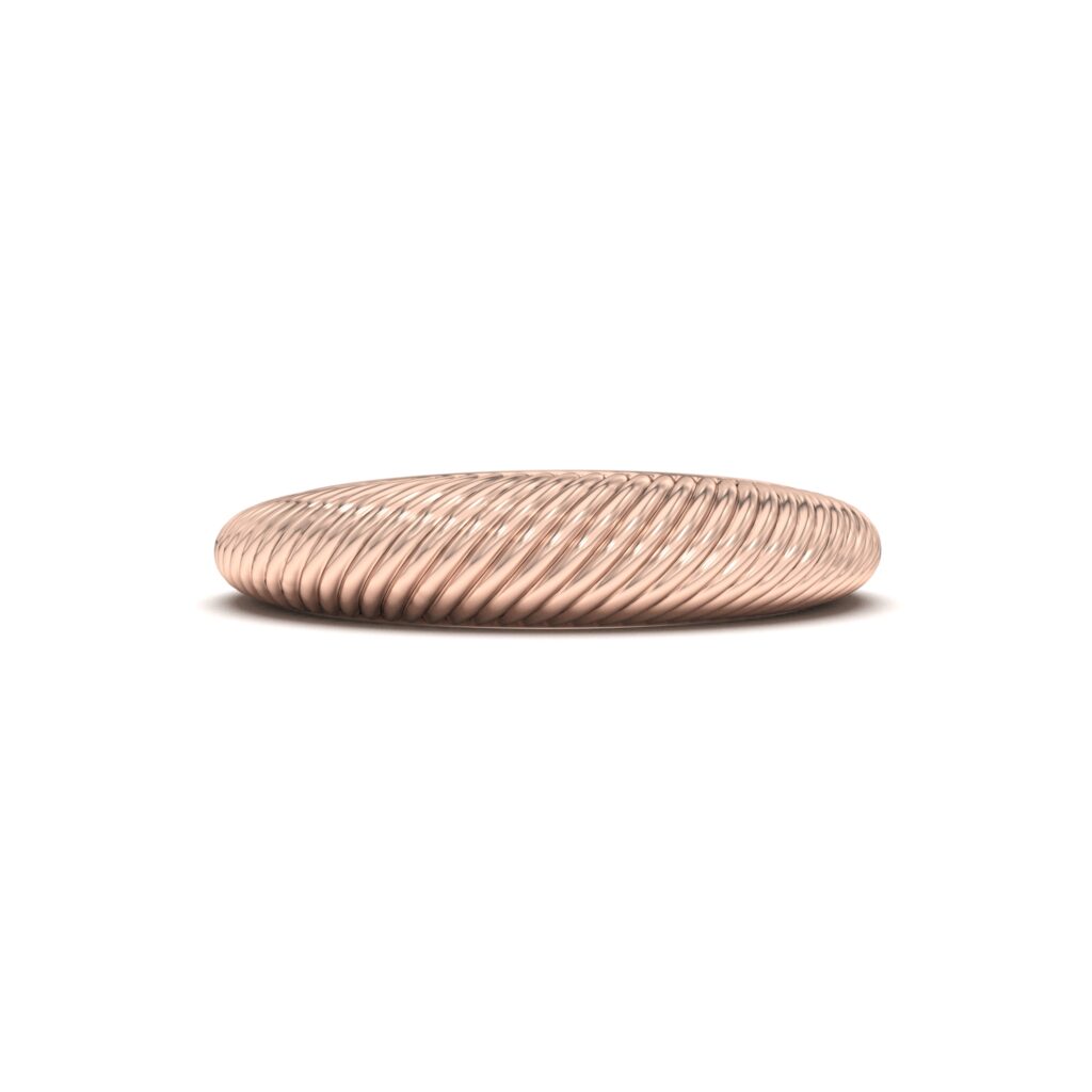 Textured Band Ring