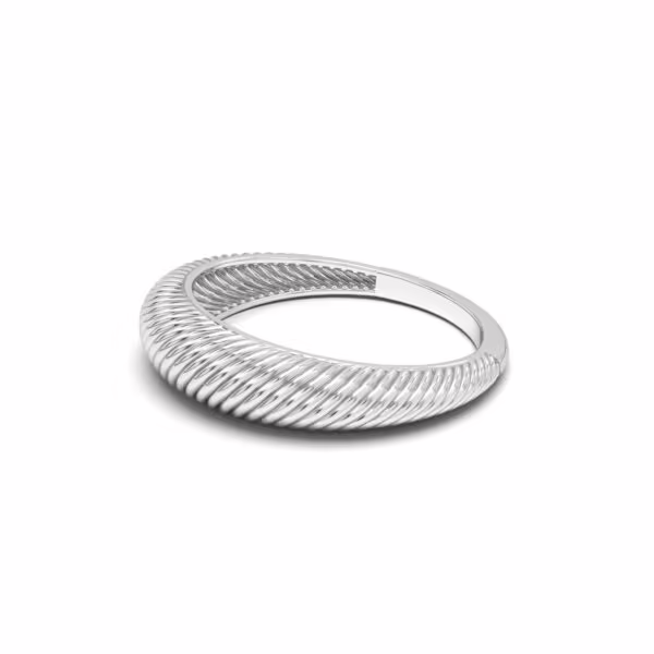 Textured Band Ring