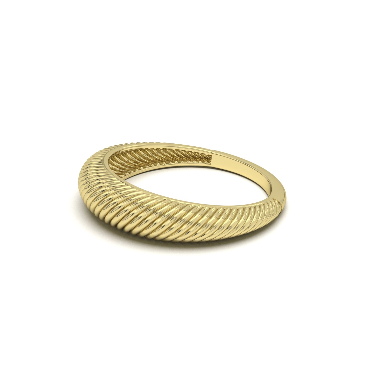 Textured Band Ring