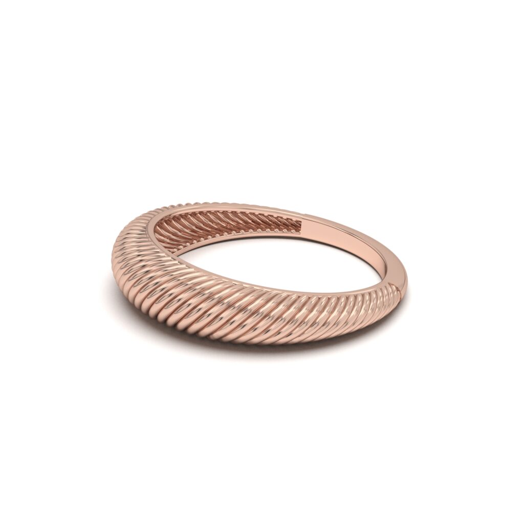 Textured Band Ring