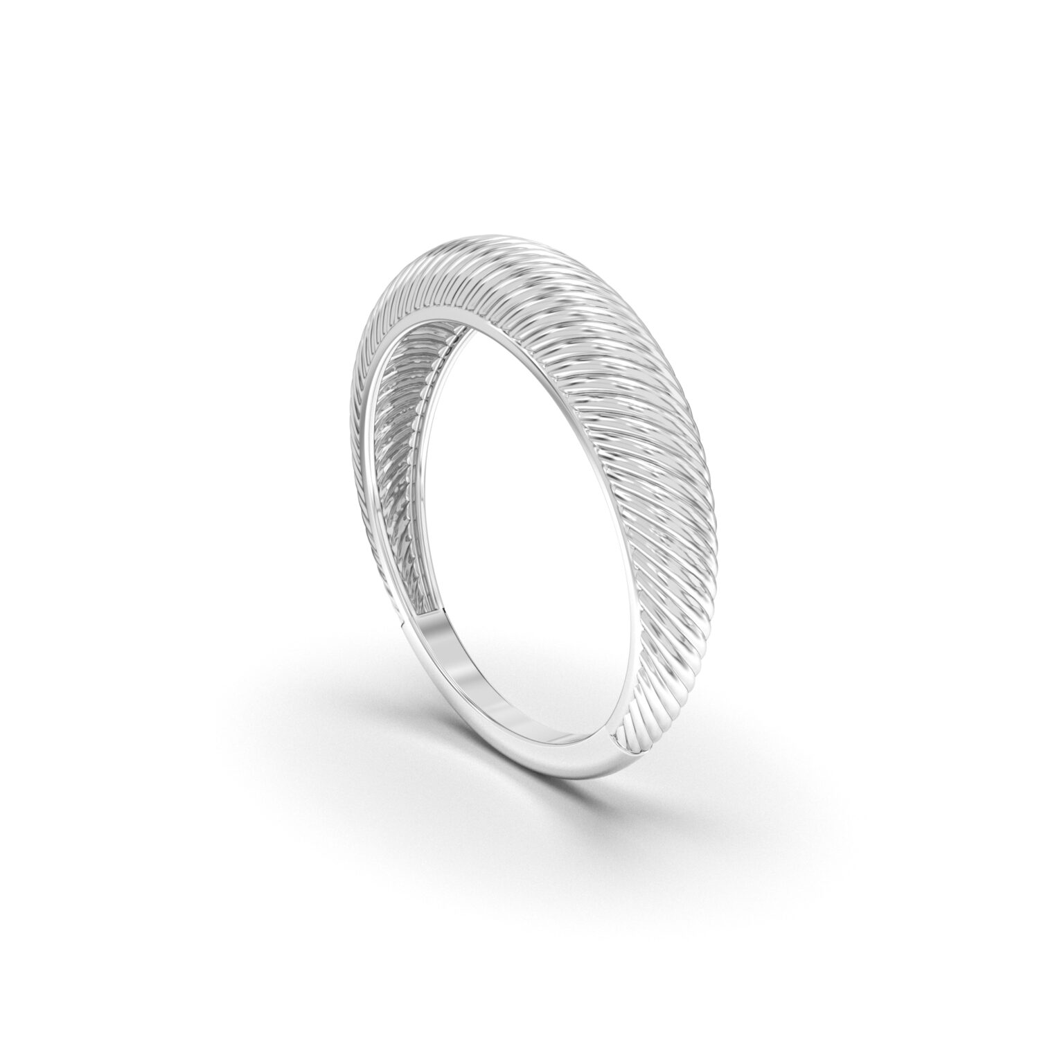 Textured Band Ring