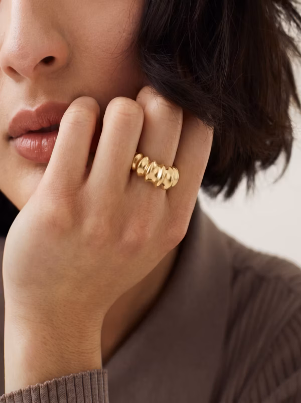 Croissant Chunky Ring