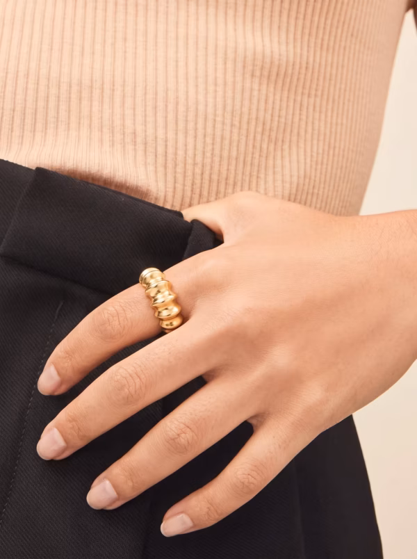 Croissant Chunky Ring