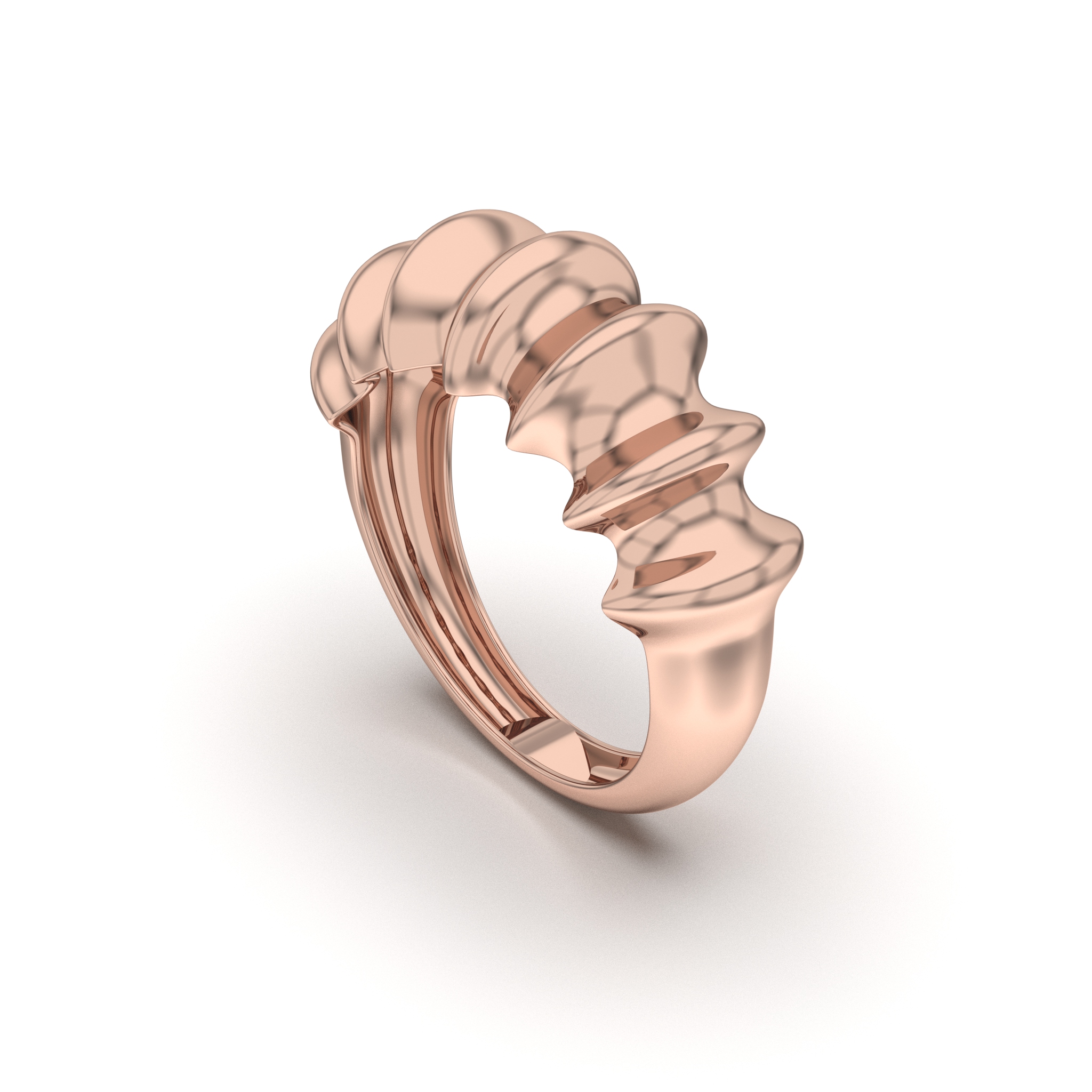 Croissant Chunky Ring 7 Croissant Chunky Ring