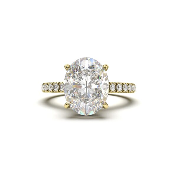 Oval Solitaire Ring