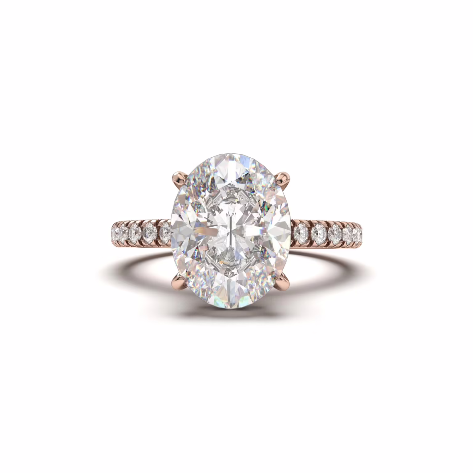 Oval Solitaire Ring