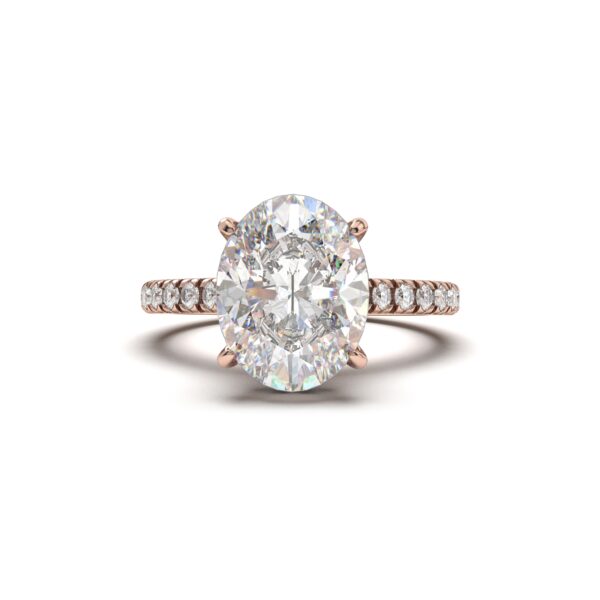 Oval Solitaire Ring