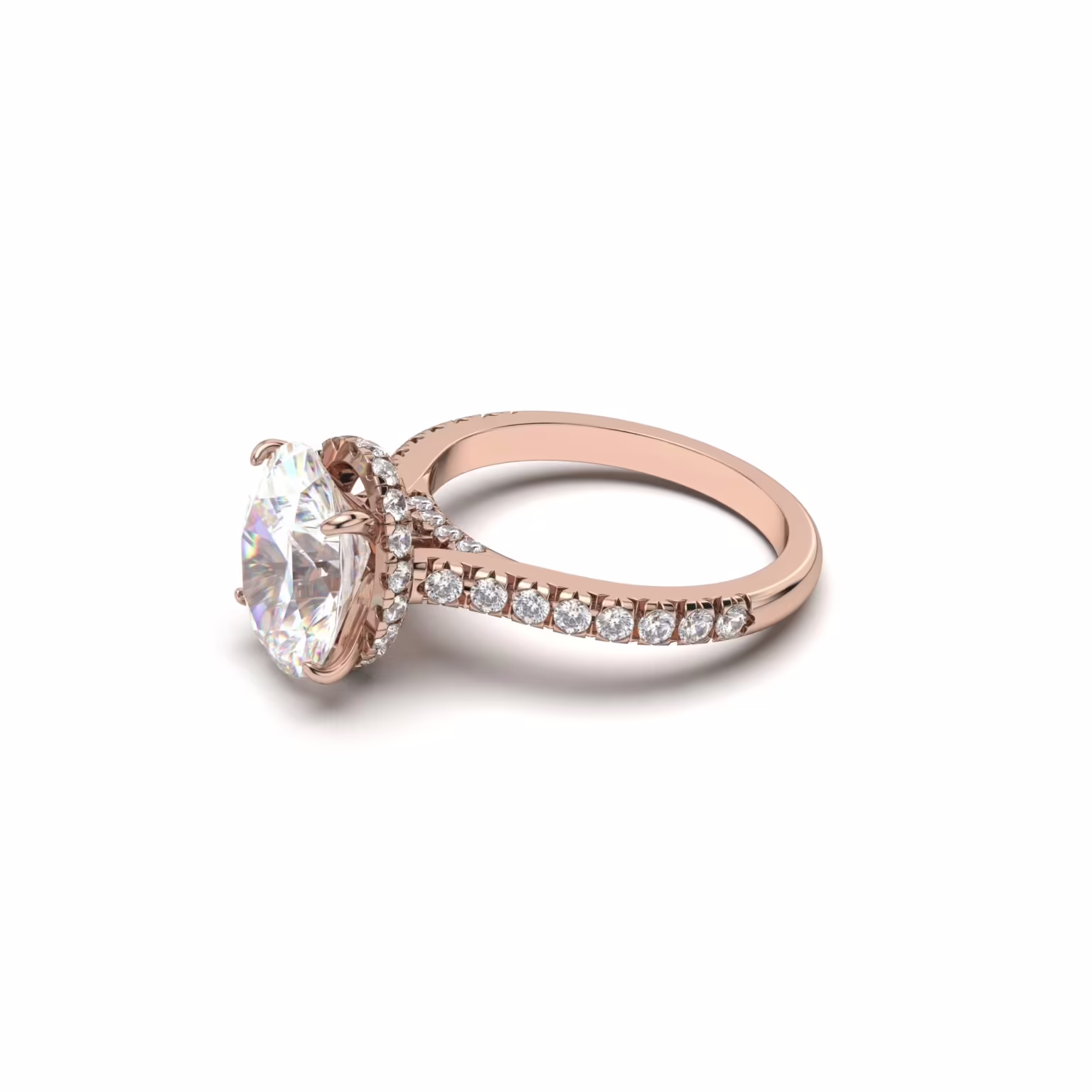 Oval Solitaire Ring