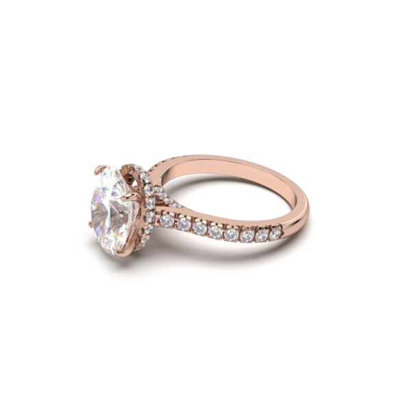 Oval Solitaire Ring