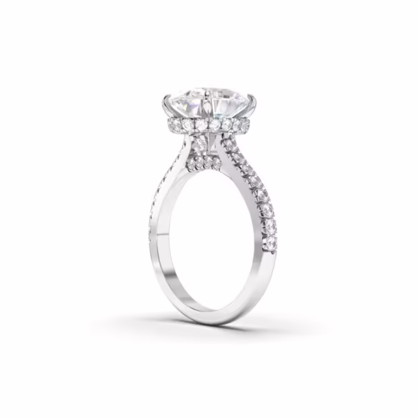 Oval Solitaire Ring
