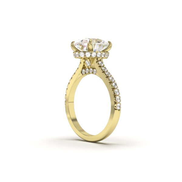 Oval Solitaire Ring