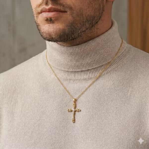 Diamond Cross Pendant