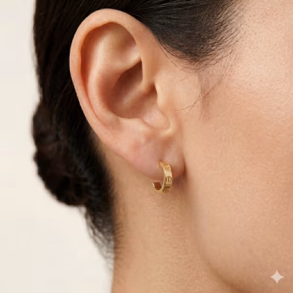 Screw Stud Earrings