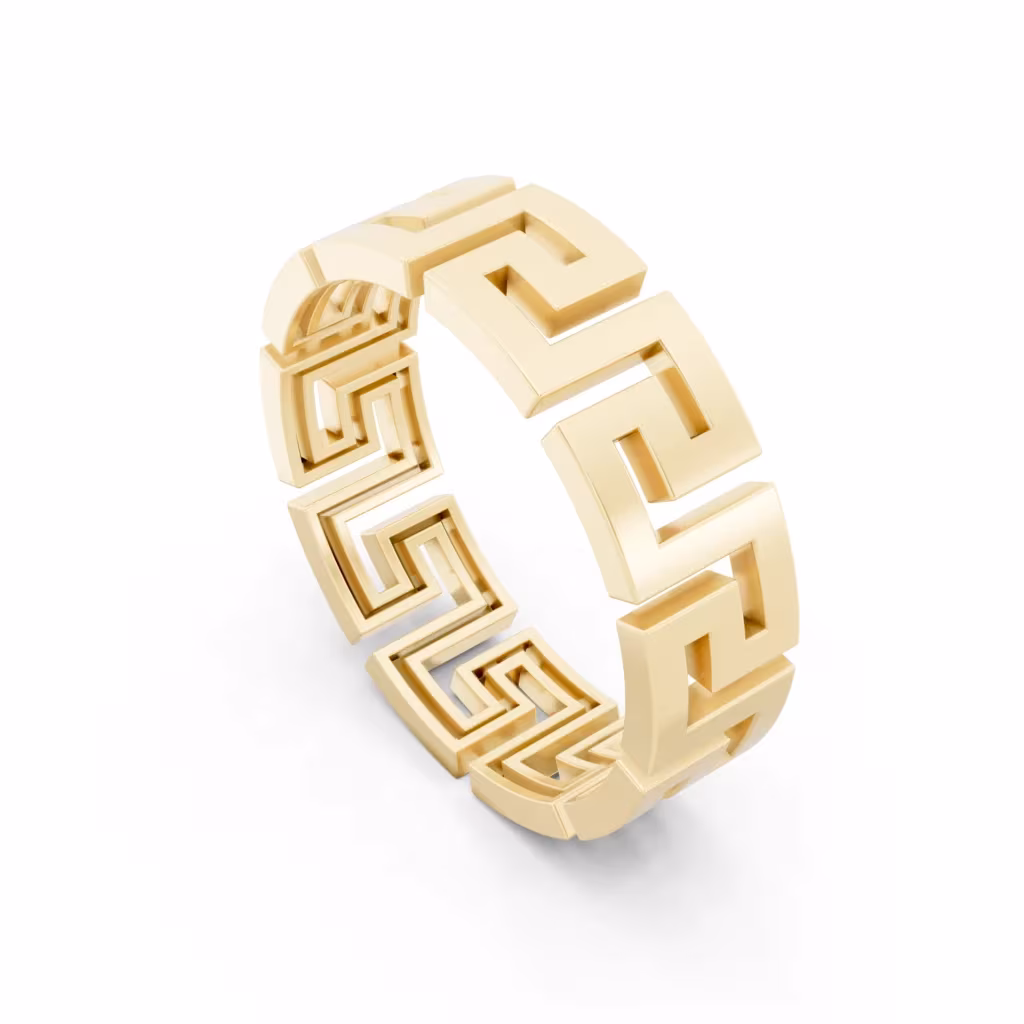 Greek Key Ring