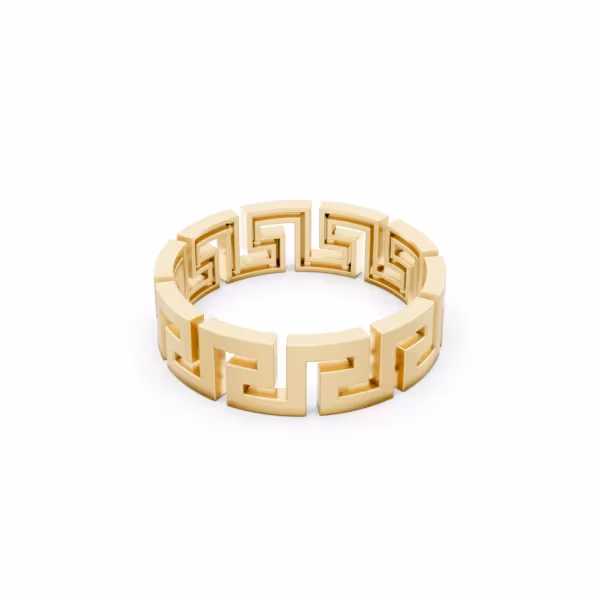 Greek Key Ring