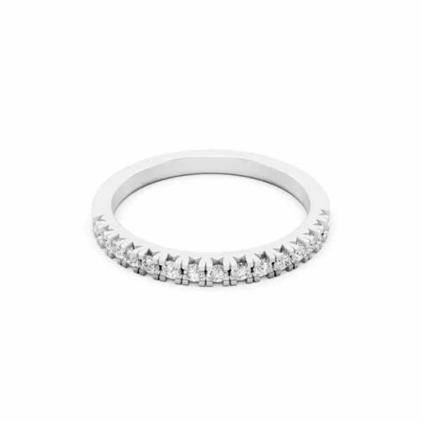 Half Eternity Wedding Band