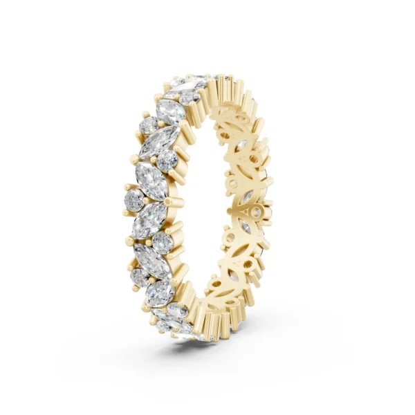 Marquise Eternity Diamond Ring