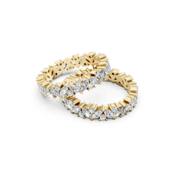 Marquise Eternity Diamond Ring