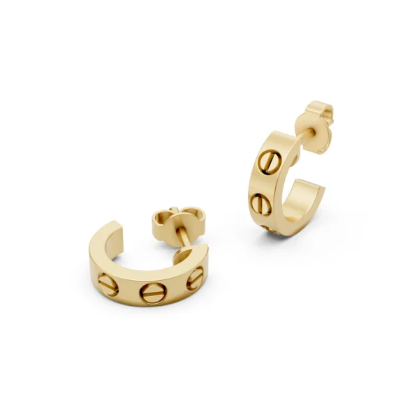 Screw Stud Earrings