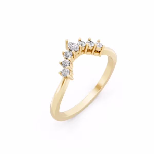 Classic Diamond Stackable Ring