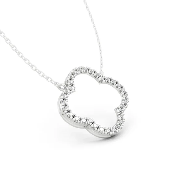 Diamond Clover Necklace