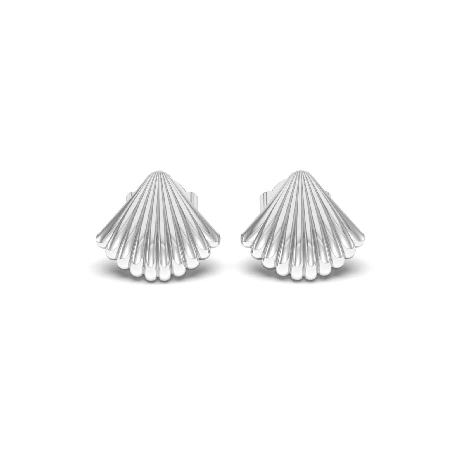 Scallop Shell Stud