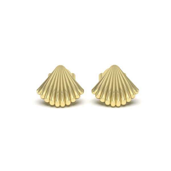 Scallop Shell Stud