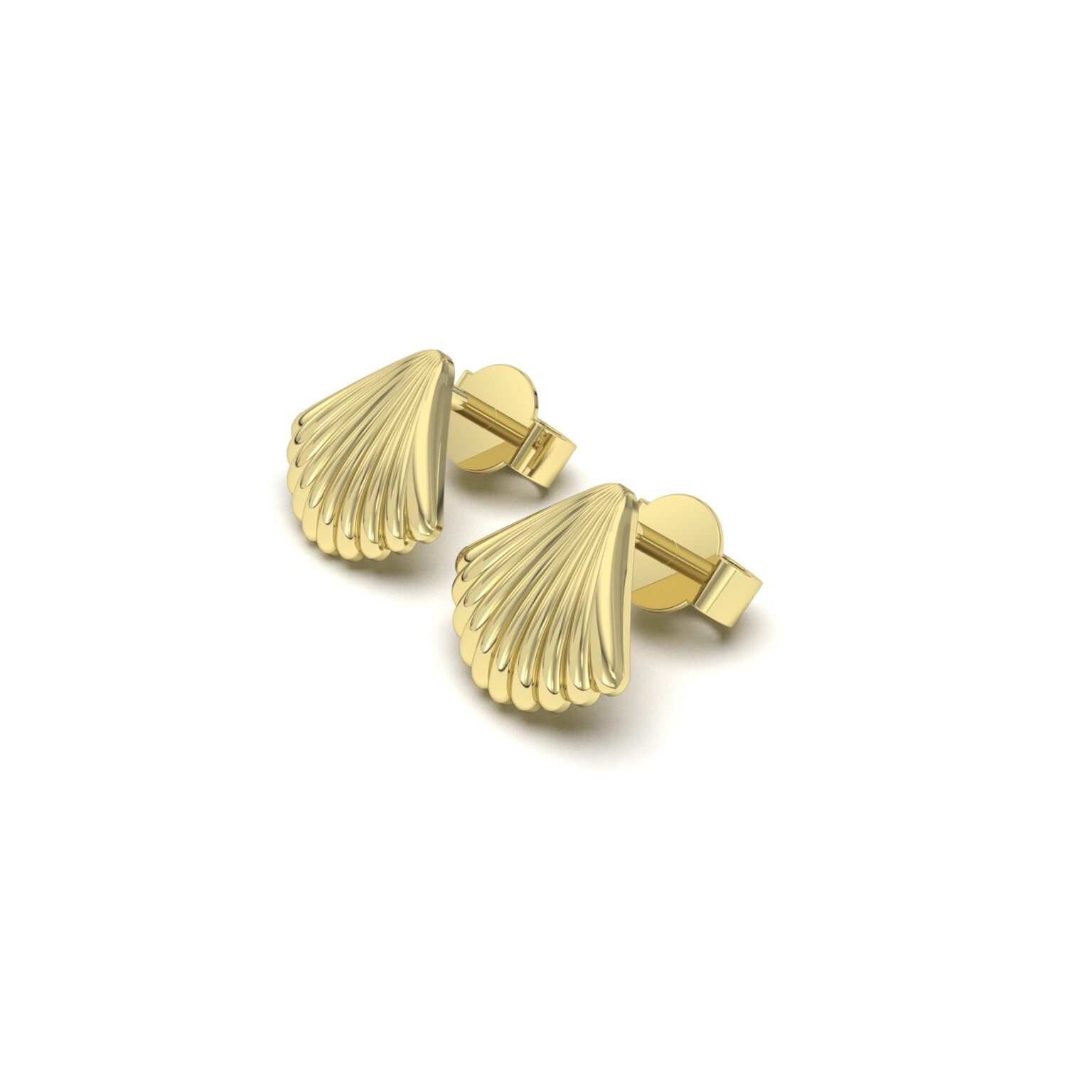 Scallop Shell Stud