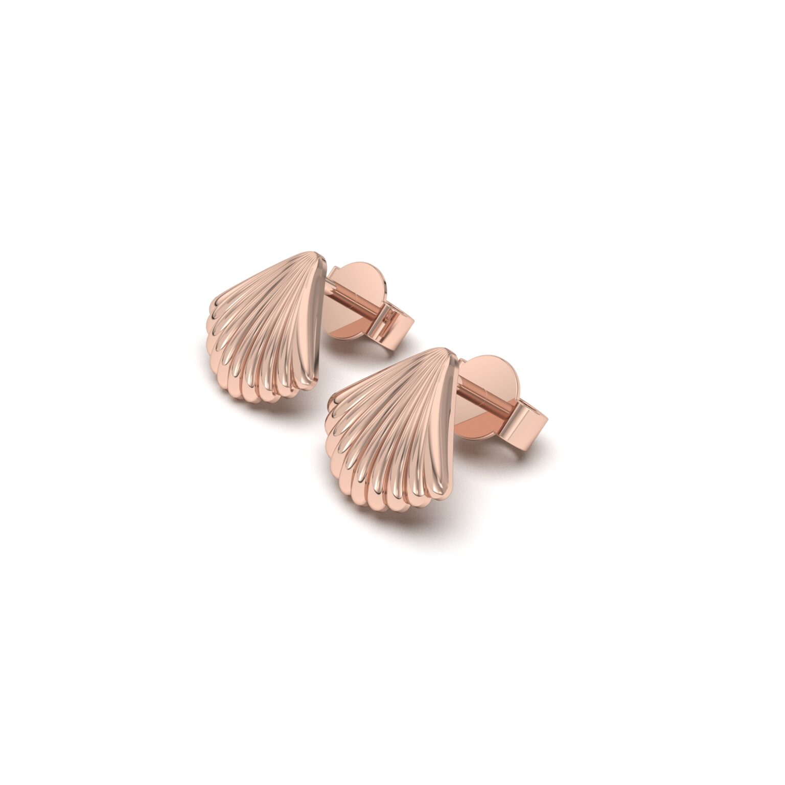 Scallop Shell Stud
