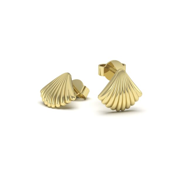 Scallop Shell Stud