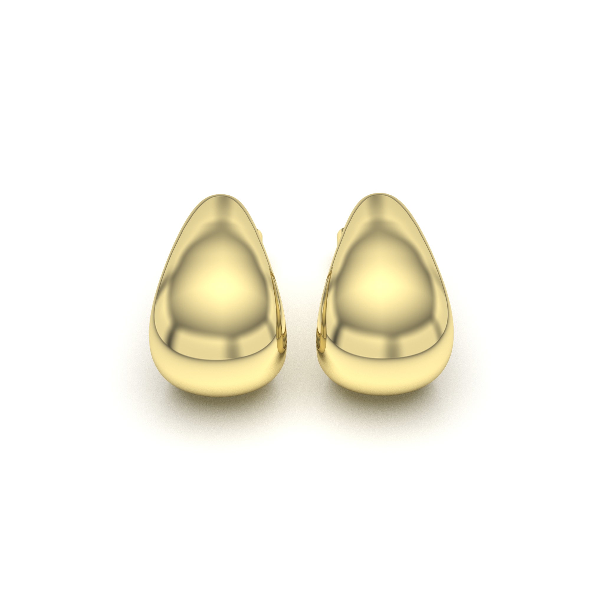 Chunky Gold Hoop
