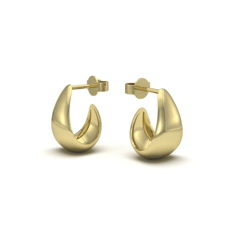 Chunky Gold Hoop