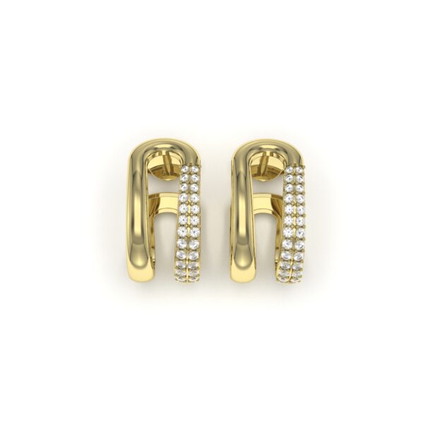 Sparkling Gold Huggies