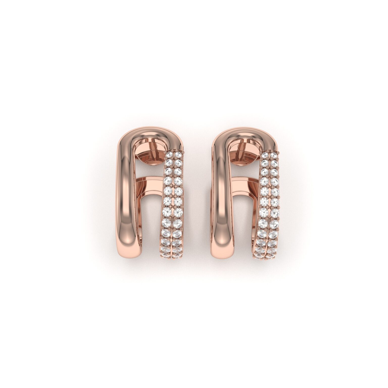 Sparkling Gold Huggies