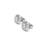 Floral Round Earrings