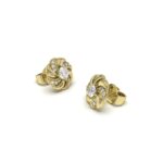 Floral Round Earrings
