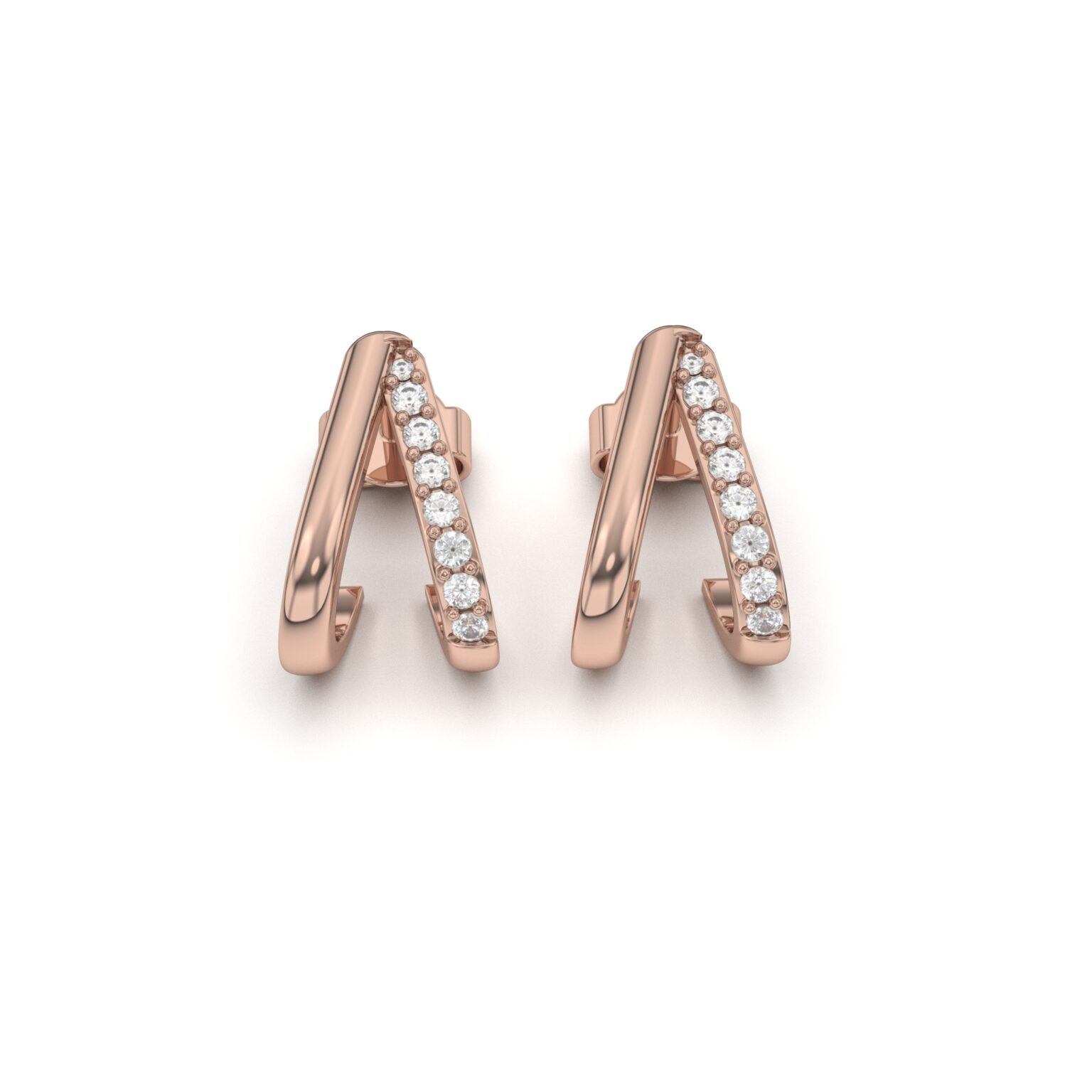 Elegant V-Shape Diamond