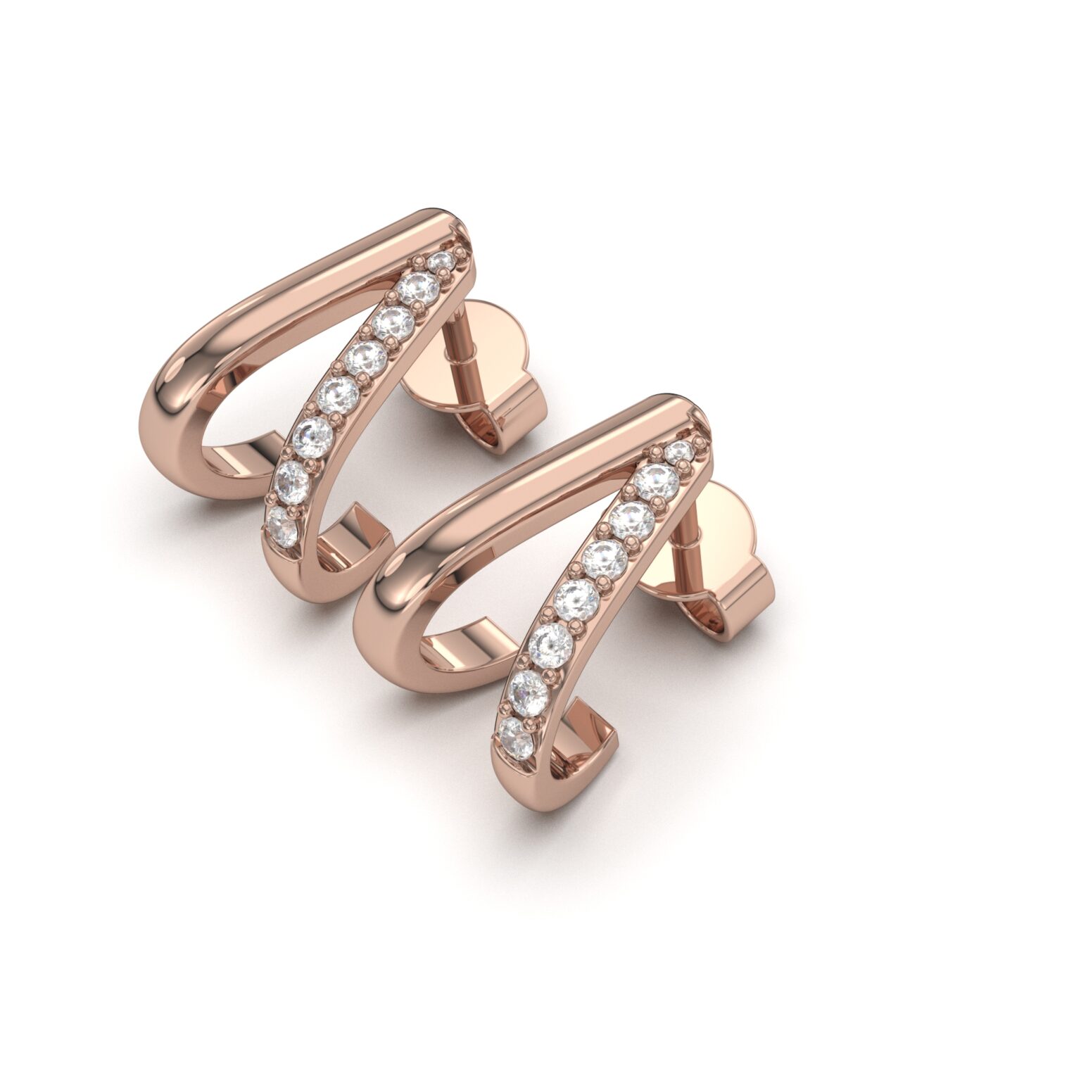 Elegant V-Shape Diamond